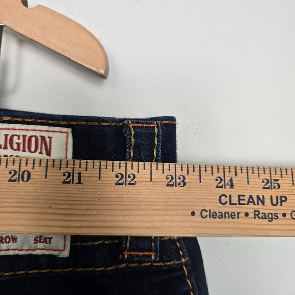 True Religion Mens Western Heritage Geno Relaxed Slim Jeans 44 Classic Americana - Picture 9 of 9